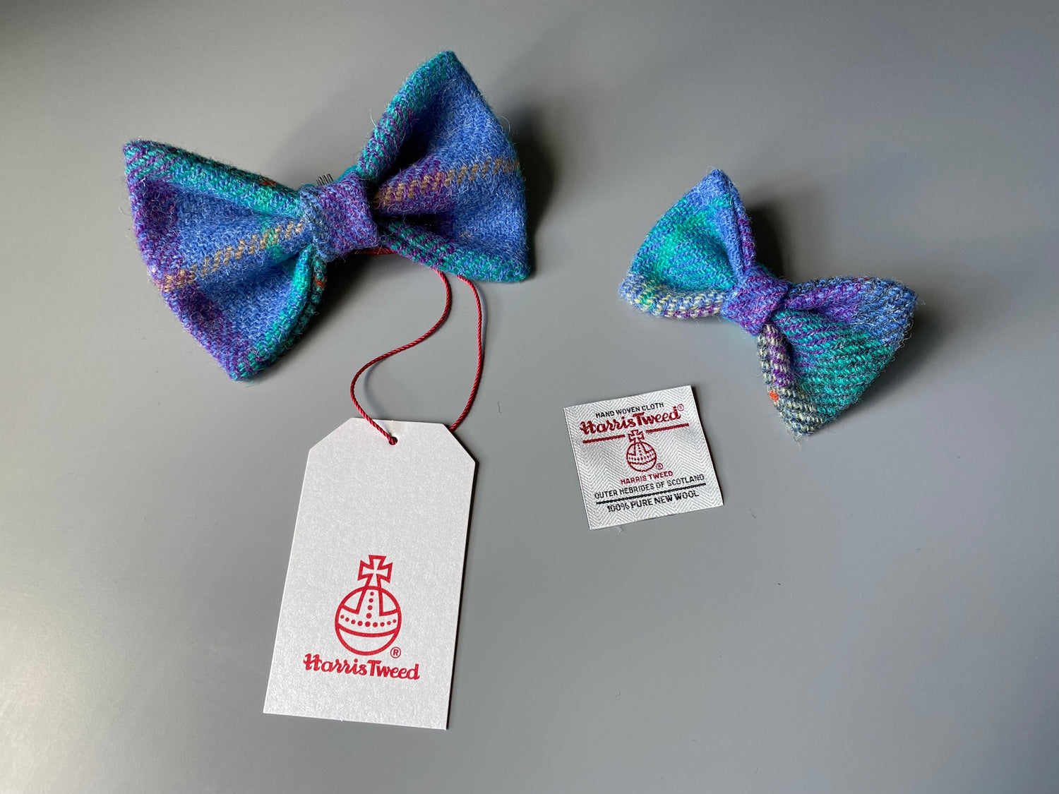 Harris Tweed bow tie